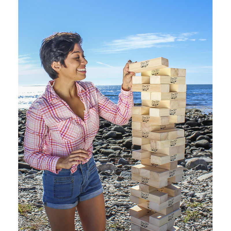 Jenga® Giant™ JS7™ Hardwood Game & Reviews | Wayfair